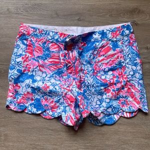 Lilly Pulitzer buttercup shorts size 10